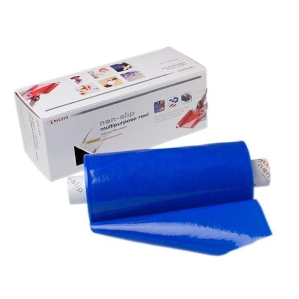 Fabrication Enterprises Fabrication Enterprises 50-1505B 16 in. x 10 yards Dycem Non-Slip Material Roll; Blue - 50-1505B