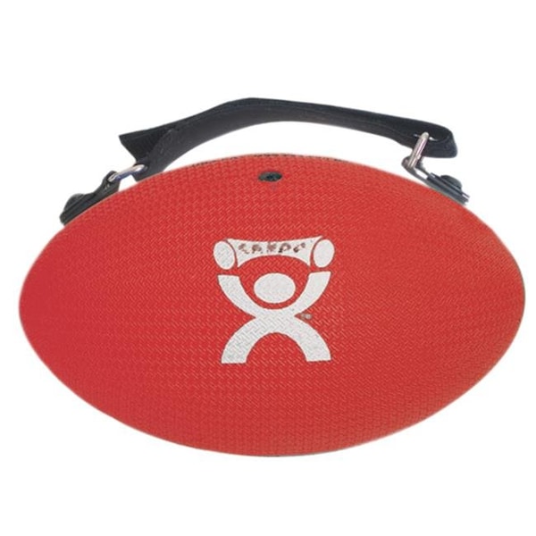 Fabrication Enterprises Fabrication Enterprises 10-0442 Cando Handy Grip Weight Ball ; Red - 10-0442