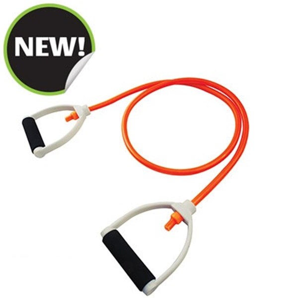 Champion Sports 5 ft. Resistance Tubing, Orange - CH55881
