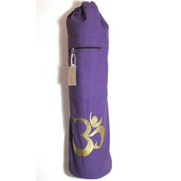 Omsutra OM Shiva Yoga Mat Bag, Light Lavendar - OM101027-LIGHTLAVENDAR