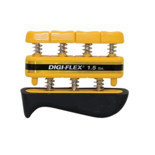 Fabrication Enterprises Fabrication Enterprises 10-0740 Cando Digi-Flex Hand Exerciser - Yellow; X-Light - Finger - 10-0740