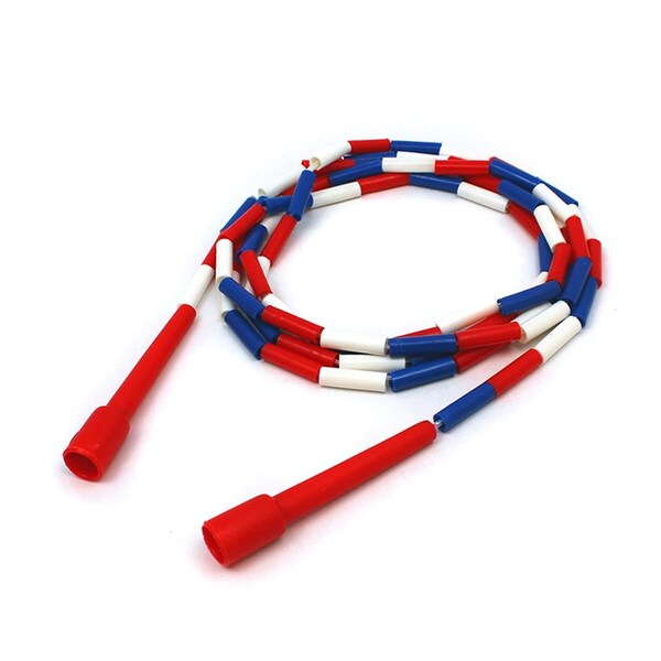 Dick Martin Sports Jump Rope Plastic 10 Sections On Nylon Rope - 6 Each - MASJR10-6