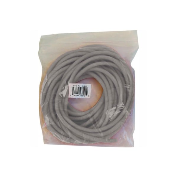 Fabrication Enterprises CanDo Low Powder Exercise Tubing, Silver, 25'/Bag - 1320992