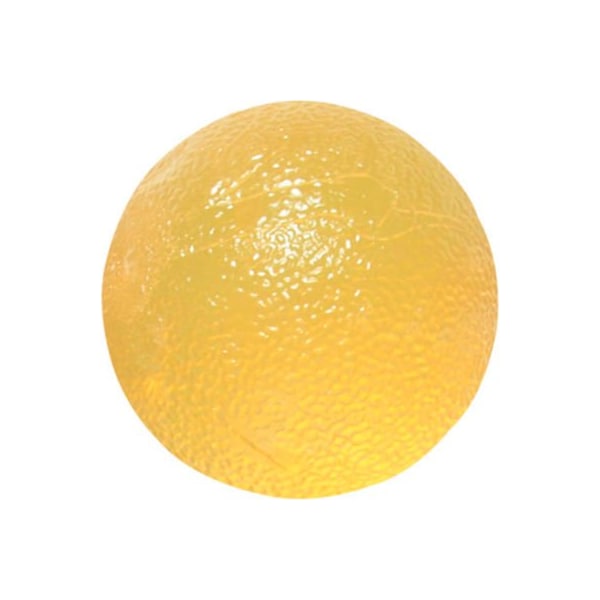 Fabrication Enterprises CanDo Gel Hand Exercise Ball, Small Circular, Yellow, X-Soft - 10-1491