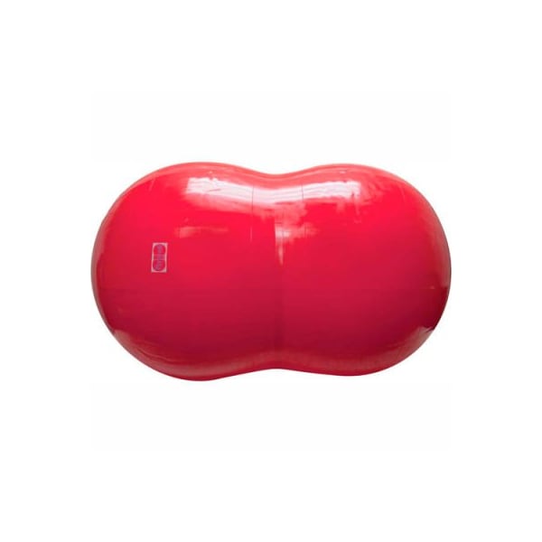 Fabrication Enterprises PhysioGymnic Molded Vinyl Inflatable Exercise Roll, 85 cm (34"), Red - 30-1724