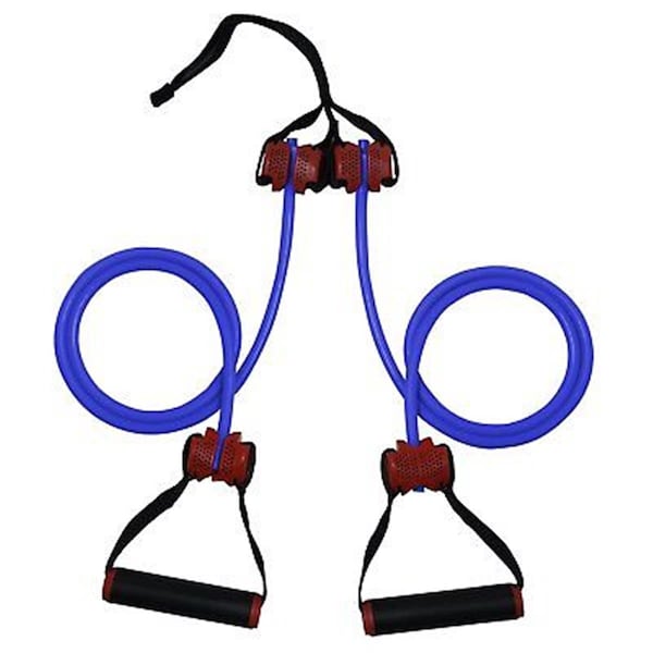 Lifeline First Aid Trainer R9 Resistance Cables, Blue - 90 lbs - LLTC-9