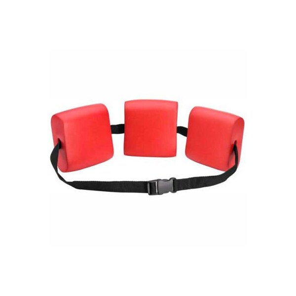 Fabrication Enterprises CanDo Swim Belt with Three Oval Floats, Red - 20-4002R