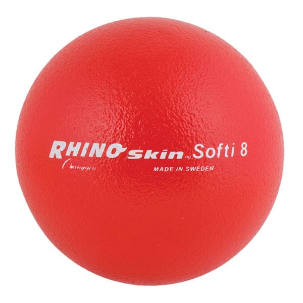 Champion Sports Rhino Skin Foam Ball, Red - CH56013