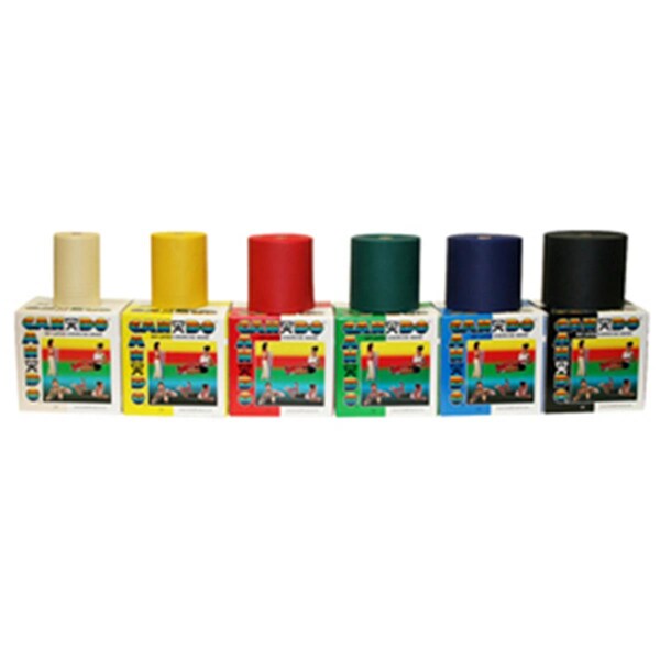 Cando International Latex Free Exercise Band, 50 yards Rolls - Set of 5 - CANDO-10-5628