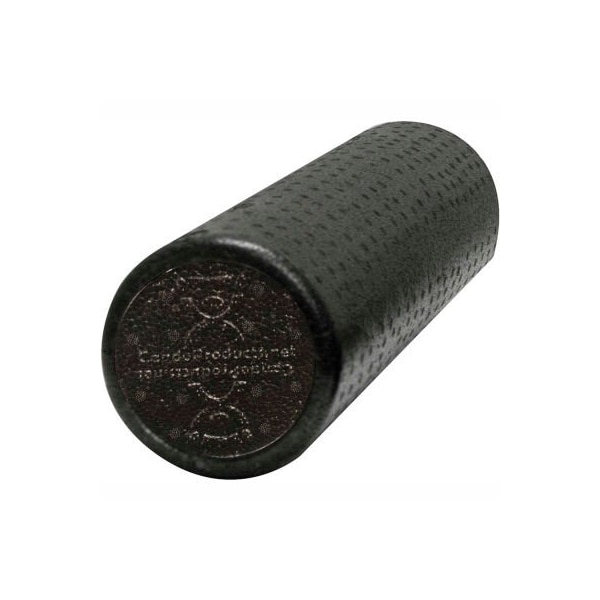 Fabrication Enterprises CanDo Black Composite Foam Roller, Round, 6" Dia. x 18"L - 30-2282