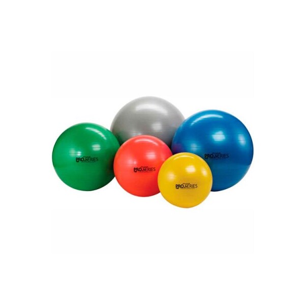 Fabrication Enterprises Thera-Band Standard Inflatable Exercise Ball, Silver, 85 cm (34") - 30-1885