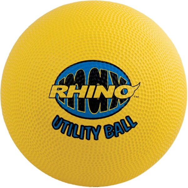 Champion Sports 10 in. Rhino Max Utility Ball, Yellow - CH56072