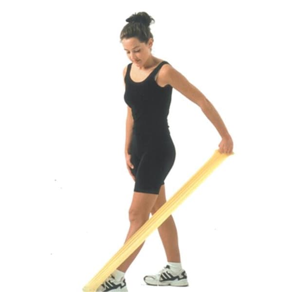 Step-Up Relief Low Powder Exercise Band - 4ft Ready to Use - Black - X-Heavy - ST70482