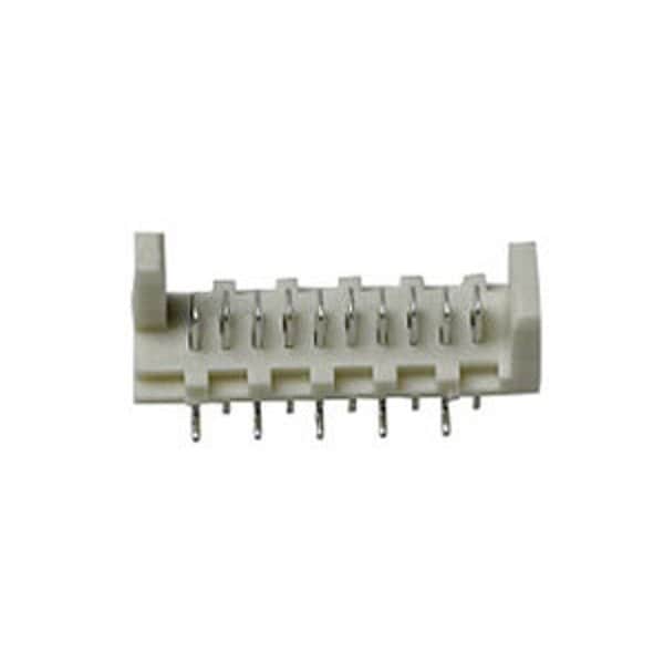 Conector de placa Molex, 20 contactos, 2 hileras, macho, recto, paso de 0.05 pulgadas, terminal de montaje en superficie - 908143220