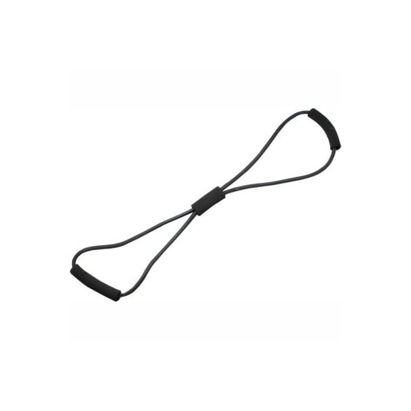Fabrication Enterprises CanDo BowTie Tubing Exerciser, Black, 30" - 1349846