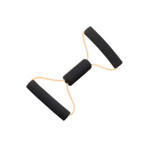 Fabrication Enterprises CanDo BowTie Tubing Exerciser, Tan, 14" - 1340715