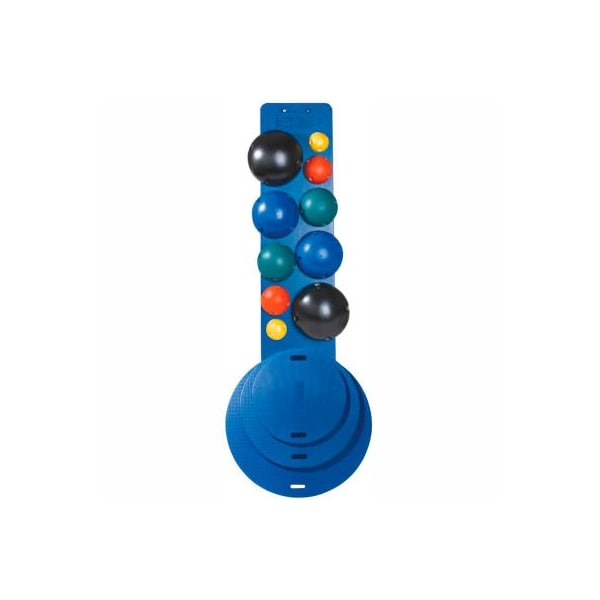 Fabrication Enterprises CanDo MVP Balance System, 10-Ball Set with Rack, and 16", 20", 30" Diameter Boards - 1736