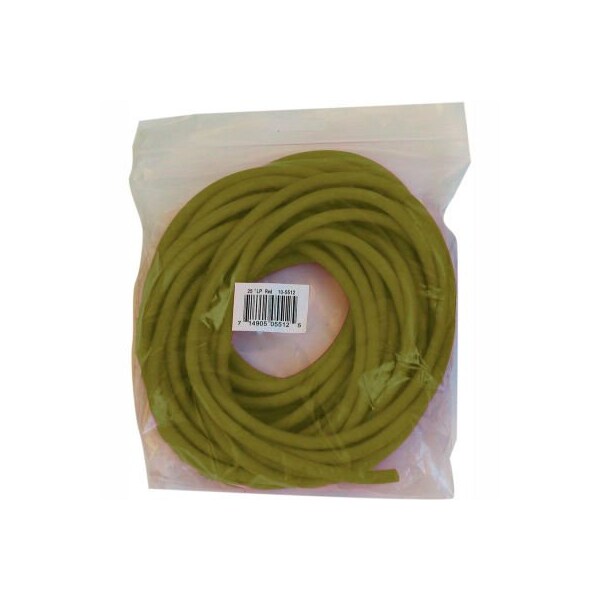 Fabrication Enterprises CanDo Low Powder Exercise Tubing, Gold, 25'/Bag - 1321357