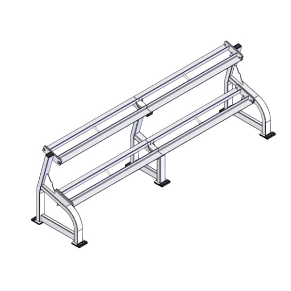 Promaxima Dumbbell Rack, 111" L, 36" H - PLR-500A