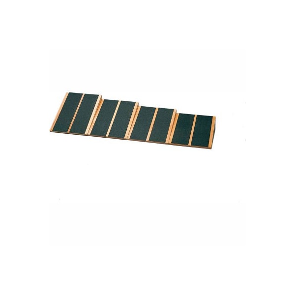 Fabrication Enterprises Wooden Fixed Level Incline Board, 16-1/4" x 15" Surface, Set of 4 Boards - 10-1183