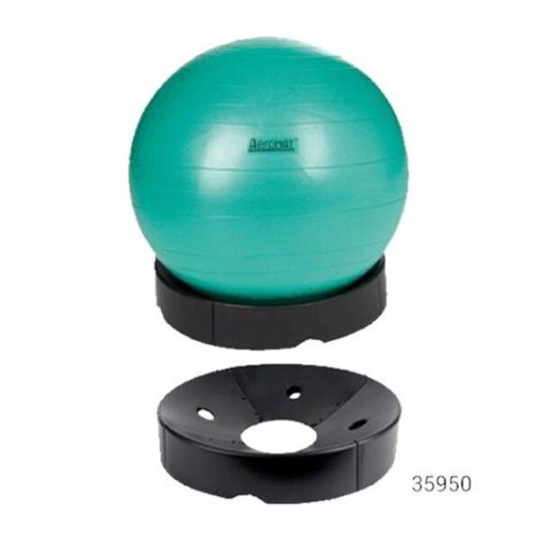 Aeromat AeroMat 35950 20 cm Deluxe Fitness Ball Base; 4 Piece - 35950