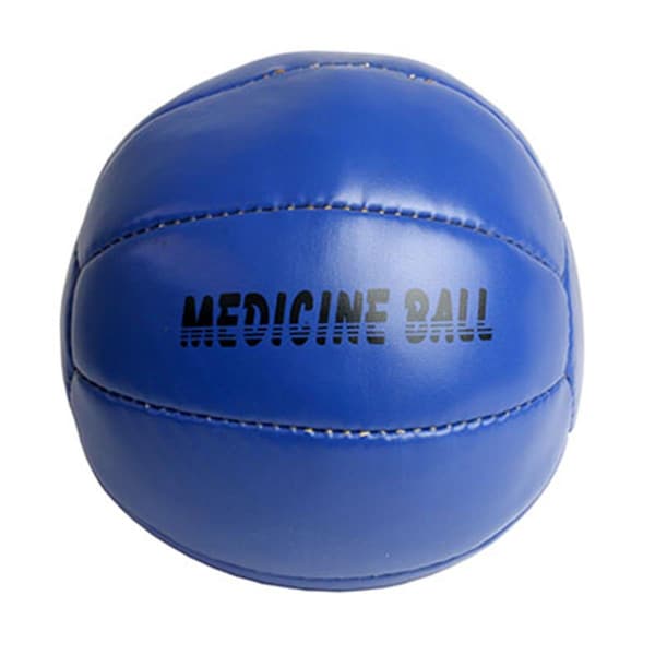 Fabrication Enterprises 7.5 in. Plyometric & Medicine Ball, Blue - 4 Kg - 8.8 lbs - FA129191