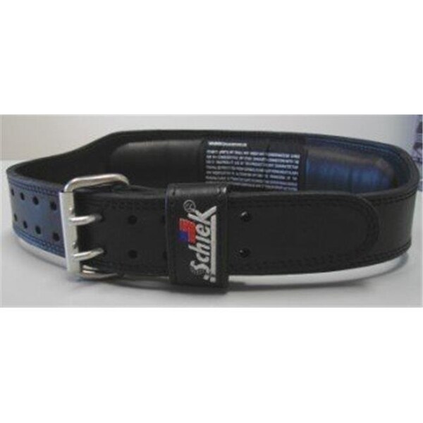 Schiek Sports Schiek Sports S-J2014S 4 in. Black Leather Jay Cutler Signature Belt-S - S-J2014S