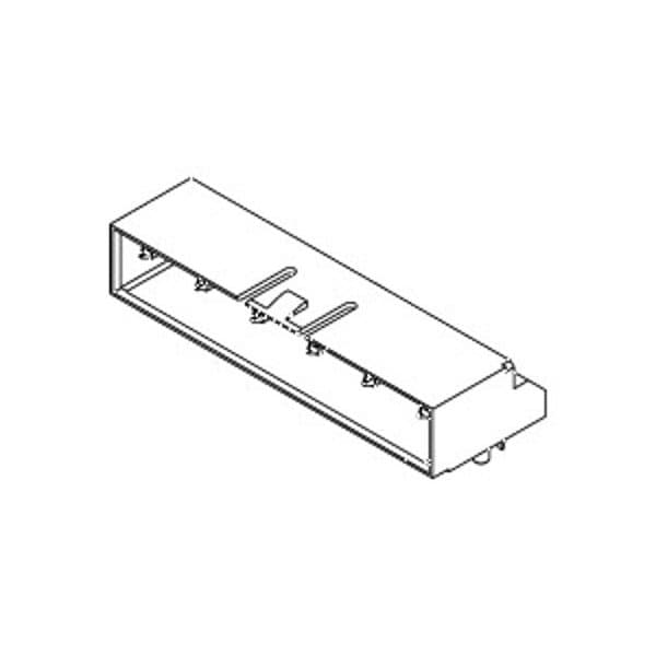 Molex Board Connector, 4 Contactos, 2 Filas, Macho, Ángulo Recto, Paso de 0.276 Pulgadas, Terminal de Soldadura - 532660429