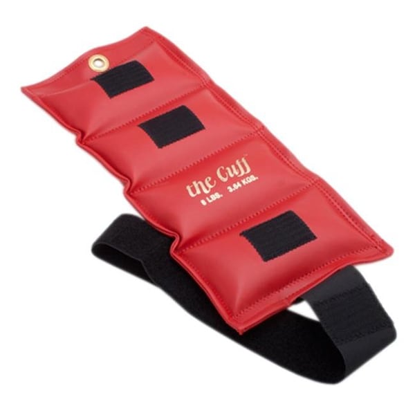 Fabrication Enterprises Fabrication Enterprises 10-0213 The Original Cuff Ankle and Wrist Weight ; Red - 10-0213