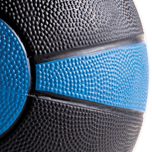Gofit Medicine Ball (15 Lbs., Blue/Black) - GF-MB15