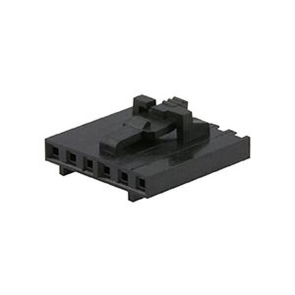 Conector de placa Molex, 17 contactos, 1 fila, hembra, paso de 0.1 pulgadas, terminal para crimpar, pestillo, negro - 50579417