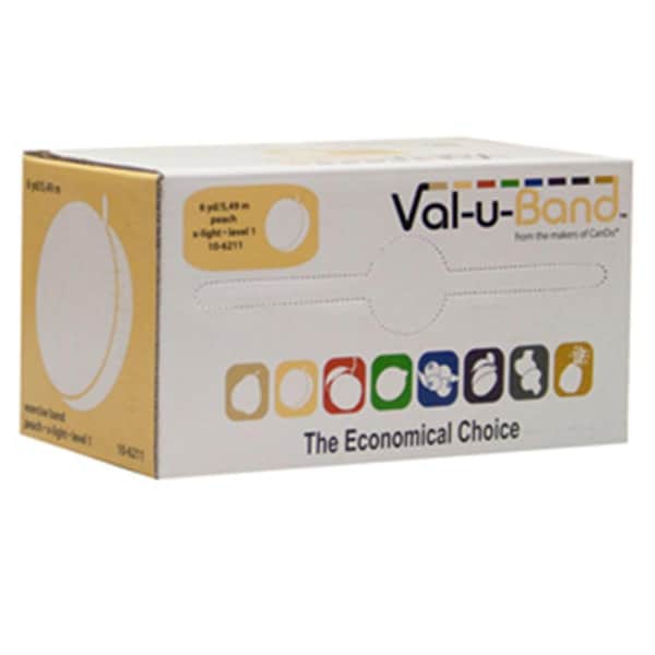Val-U-Band Low Powder Band, 6 Yard - Peach - VAL-U-BAND-10-6211