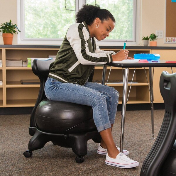 Champion Sports Fitpro Ball, Chair Blk, Fitness/Podture - BCHX