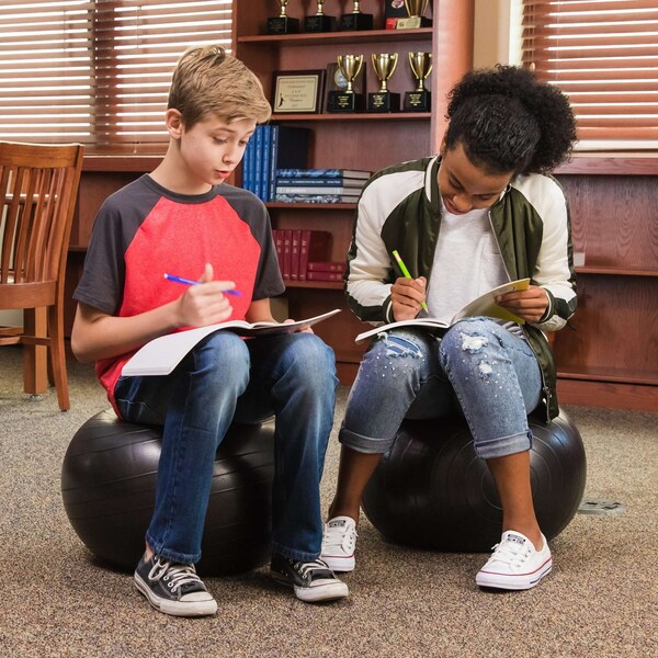 Champion Sports Fitpro Ball, Chair Blk, Fitness/Podture - BCHX