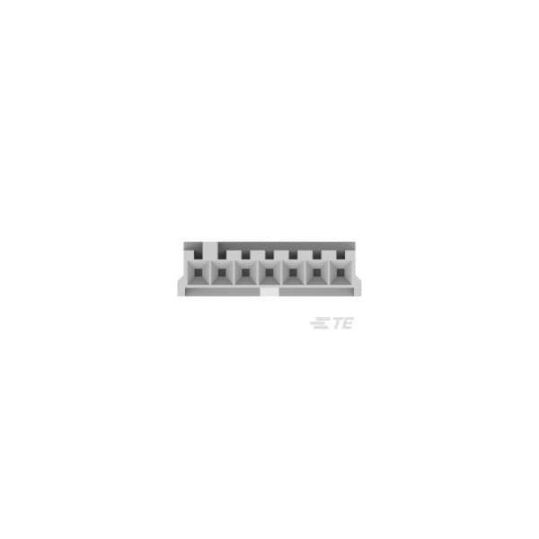Conector de placa Te Connectivity, 7 contactos, 1 fila, hembra, terminal de engarce, aislante natural, receptáculo - 171822-7
