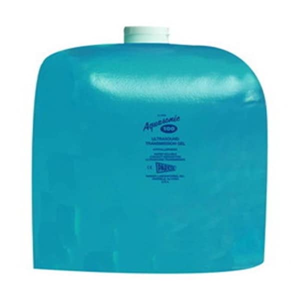 Fabrication Enterprises Fabrication Enterprises 50-5812-4 Aquasonic 100 Ultrasound Gel; 5 Liter Sonicpac with Refillable Dispenser - Pack of 4 - 50-5812-4