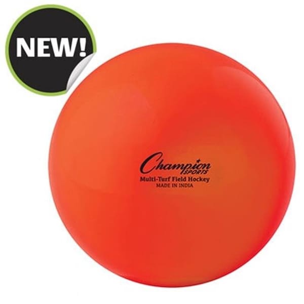 Champion Sports Champion Sports FHB2OR 2.75 in. Practice Field Hockey Balls; Orange - FHB2OR