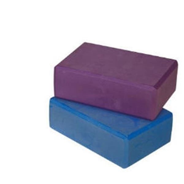 Ecowise Ecowise 82124 Yoga Block-Blue Dahlia - 82124