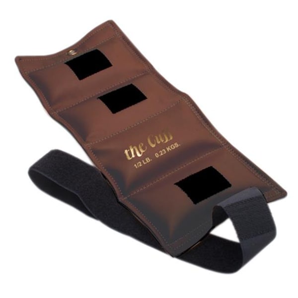 Fabrication Enterprises Fabrication Enterprises 10-0201 The Original Cuff Ankle And Wrist Weight - 0.5 Lbs. - Walnut - 10-0201