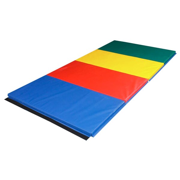 Fabrication Enterprises 5 x 10 ft. Rainbow Mat cloth hook and eye Ends, 2 in. Eco-friendly Matting - 38-2023