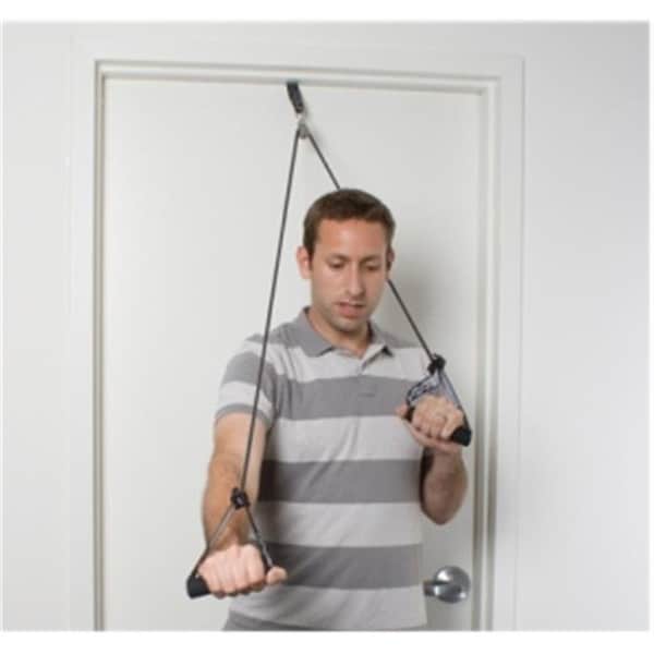 Cando International Cando 10-5048 Shoulder Pulley with Exercise Tubing & Handles - Set of 5 - 1150059