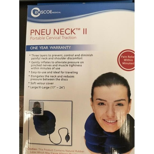 Fabrication Enterprises Fabrication Enterprises 50-1092 Pneu Neck II Cervical Pneumatic Compression Device; One Size Fits Most - 50-1092