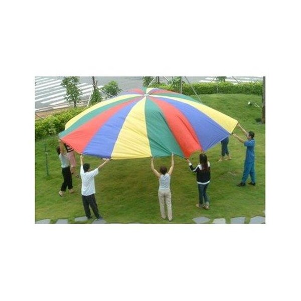 Everrich Industries Everrich EVC-0074 30 ft. 4 Color Parachutes-24 Handles - EVC-0074