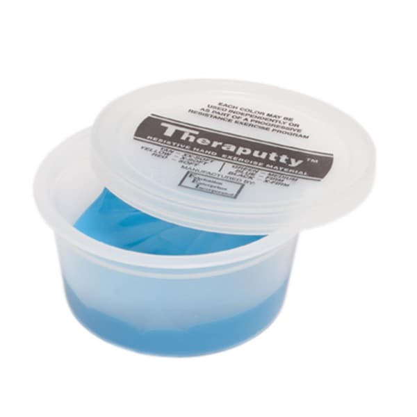 Fabrication Enterprises CanDo Theraputty Exercise Material- 3 Oz.- Blue - Firm - 10-0970