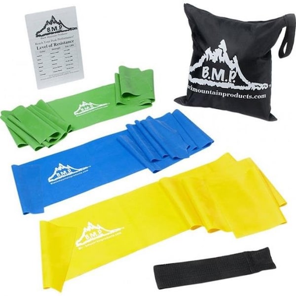 Black Mountain Products Black Mountain Products Therapy Exercise Bands 3 Therapy Exercise Bands; Set of 3 - THERAPY EXERCISE BANDS 3