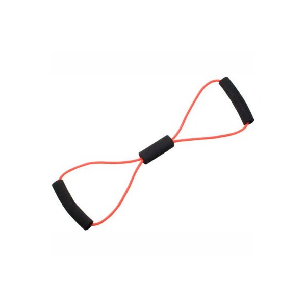 Fabrication Enterprises CanDo BowTie Tubing Exerciser, Red, 22" - 1345098
