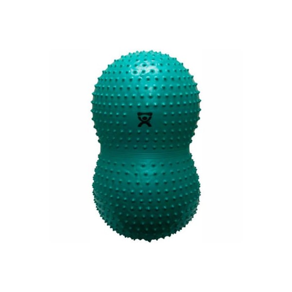 Fabrication Enterprises CanDo Inflatable Exercise Sensi-Saddle Roll, Green, 24" Dia. x 43"L - 30-1737
