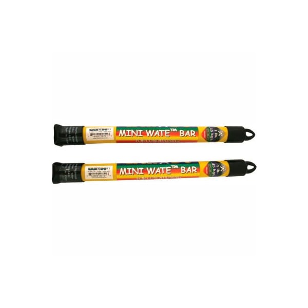 Fabrication Enterprises CanDo Mini WaTE Exercise Weight Bar, 1 lb., Yellow, 2 Each - 10-1650