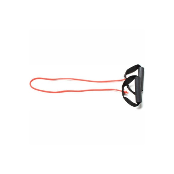 Fabrication Enterprises CanDo Exercise Tubing with Handles, Red, 36" - 1334141