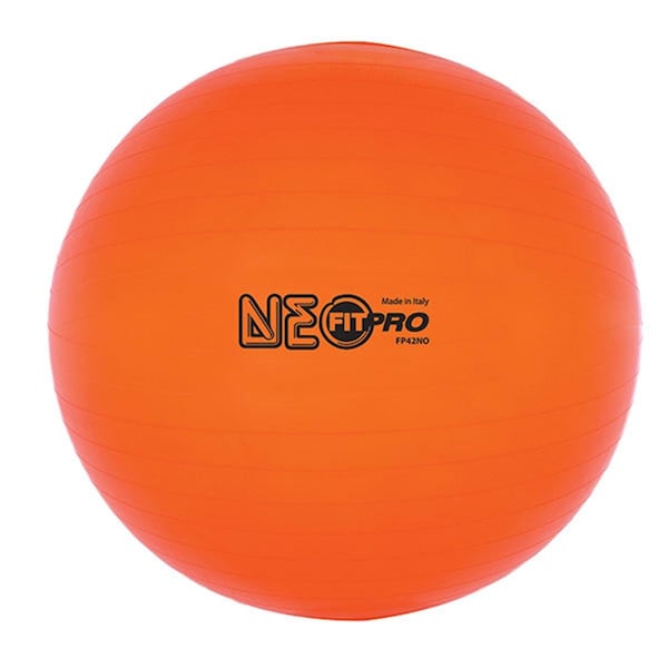 Champion Sports 42 cm Fitpro Training & Exercise Ball, Neon Orange - CH55980
